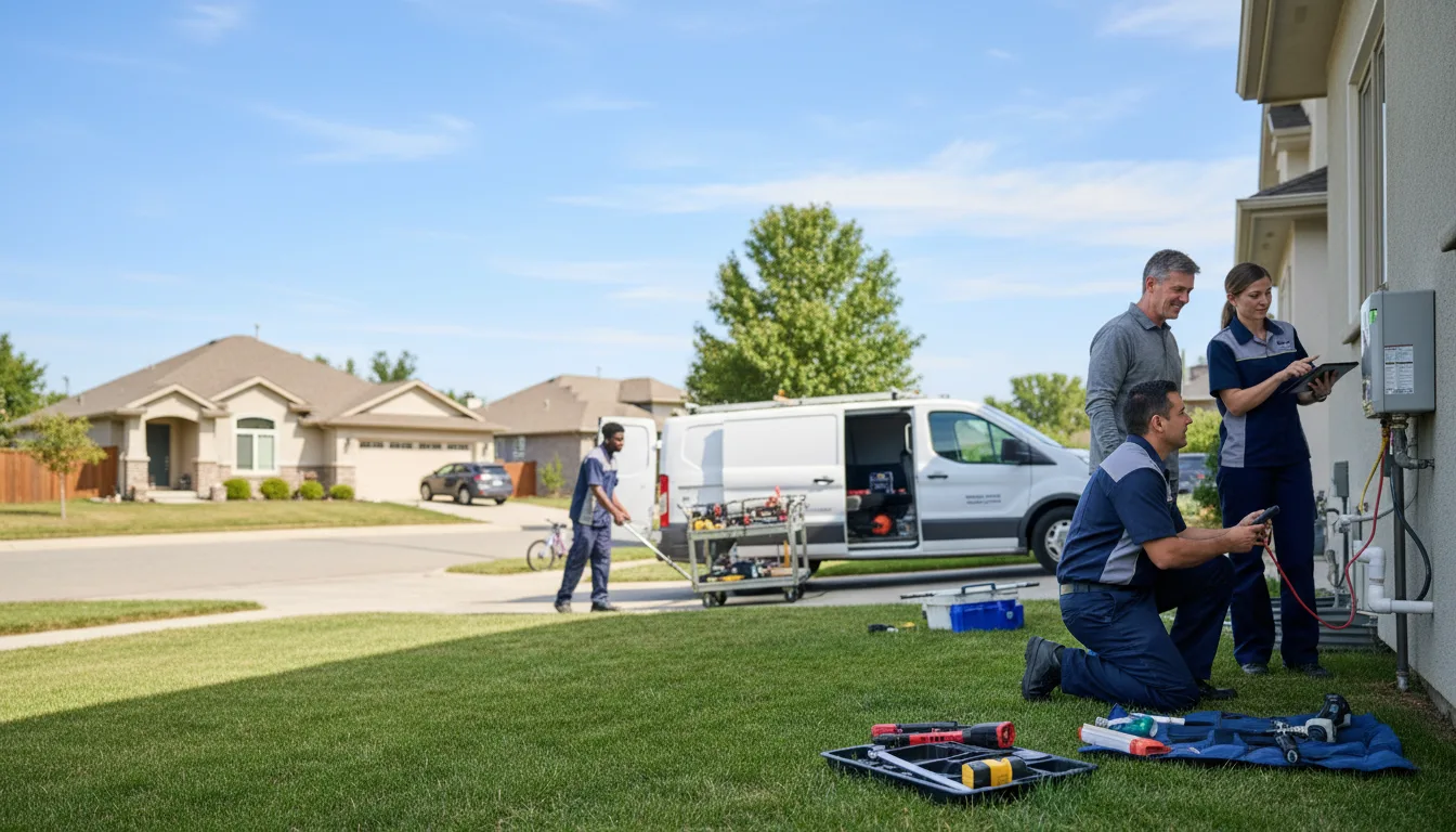 Tankless water heater service in Longview, WA